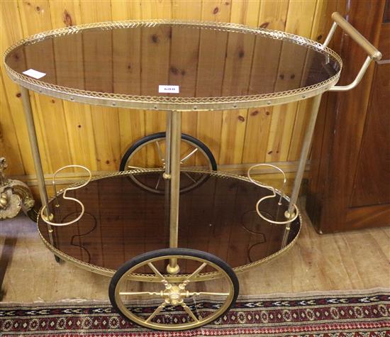 1960s cocktail trolley(-)